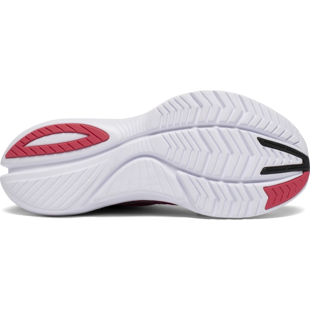 SAUCONY Kinvara 12 Women's Size 7.5 Running Shoes Cherry/Silver/Black S10619-55 - Picture 6 of 6